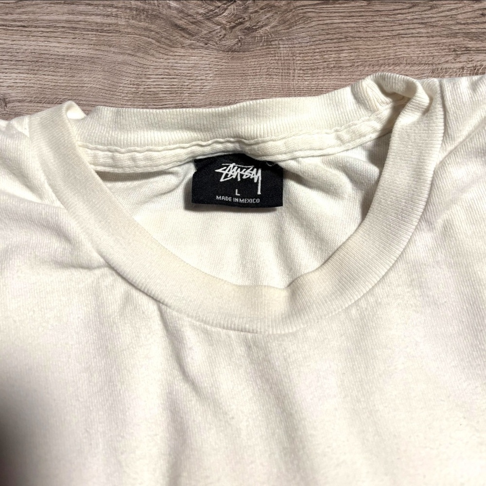 Vintage Stussy Jamaica "No Problem" Long-Sleeve T-Shirt - Picture 4 of 9